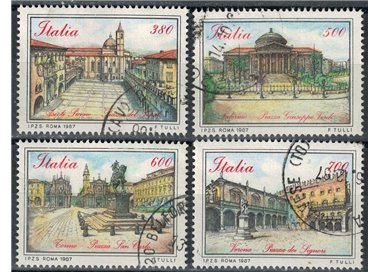 ITALY 1987 Italian Squares 4v us