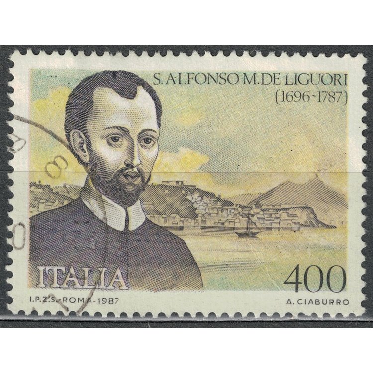 ITALIA 1987 S. Alfonso M. de Liguori us