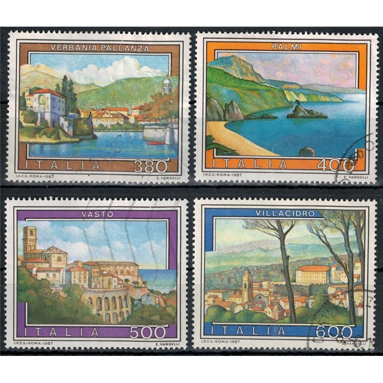 ITALY 1987 Tourism 4v us