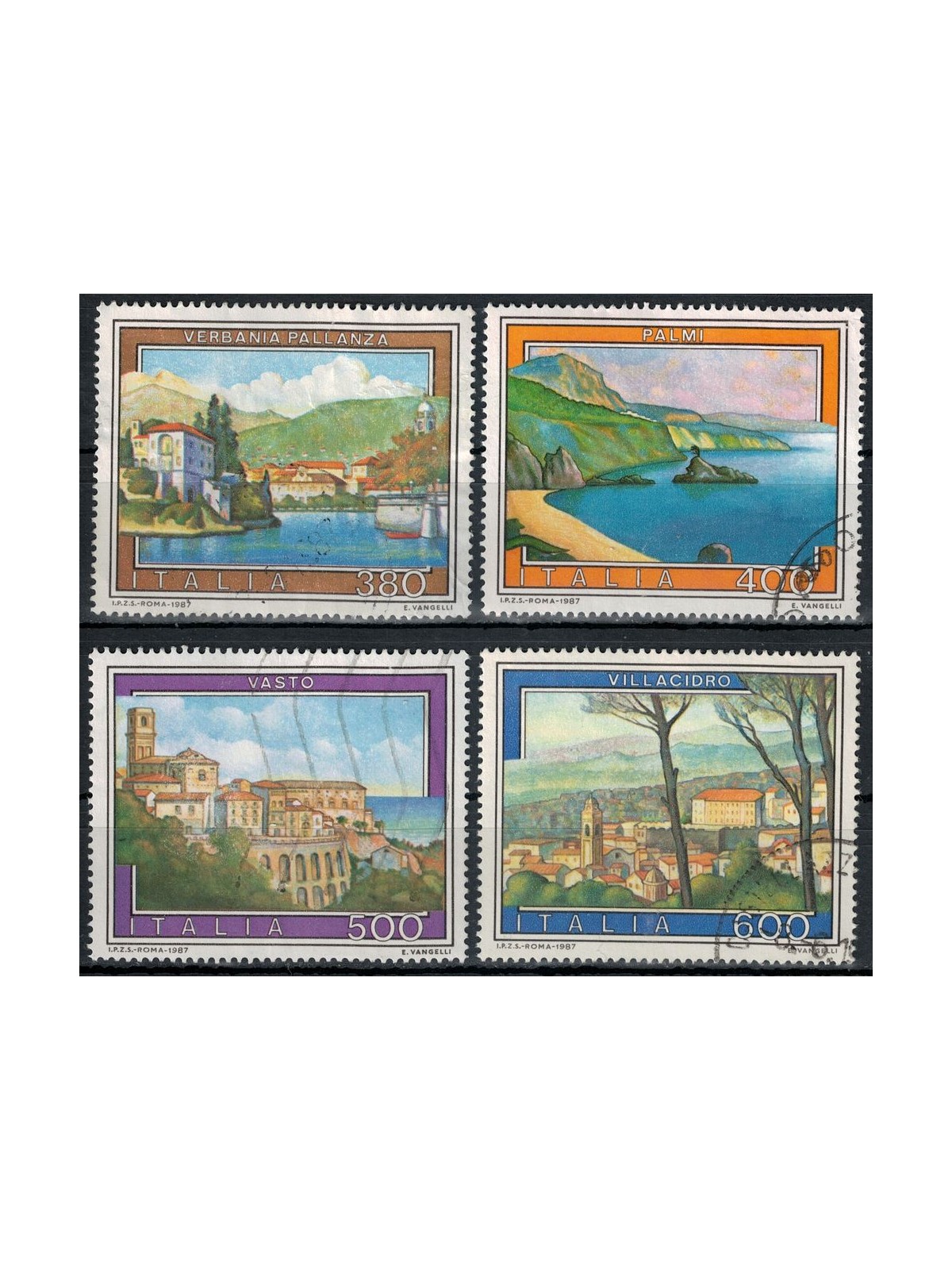ITALY 1987 Tourism 4v us