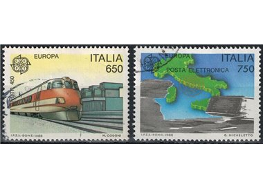ITALIA 1988 Europa 2v us
