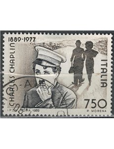 ITALIA 1989 Charles Chaplin us