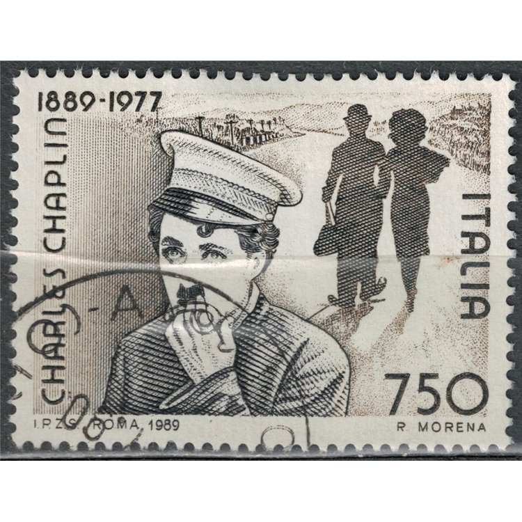 ITALY 1989 Charles Chaplin us