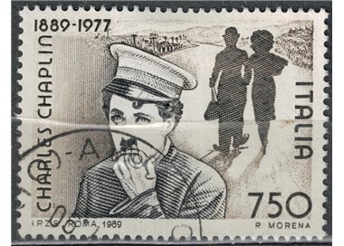 ITALY 1989 Charles Chaplin us