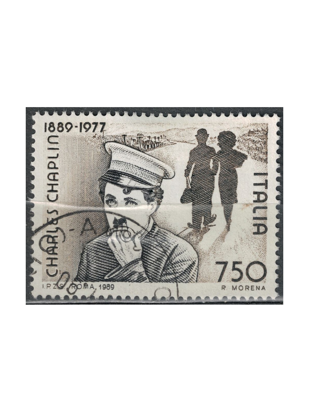 ITALY 1989 Charles Chaplin us