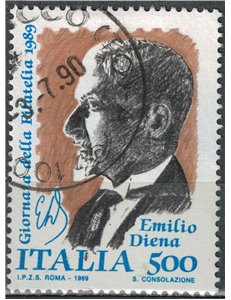 ITALY 1989 Philately Day us