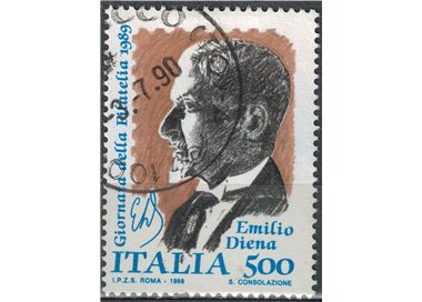 ITALIA 1989 Giornata della filatelia us
