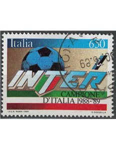 ITALY 1989 Inter champion of Italy us
