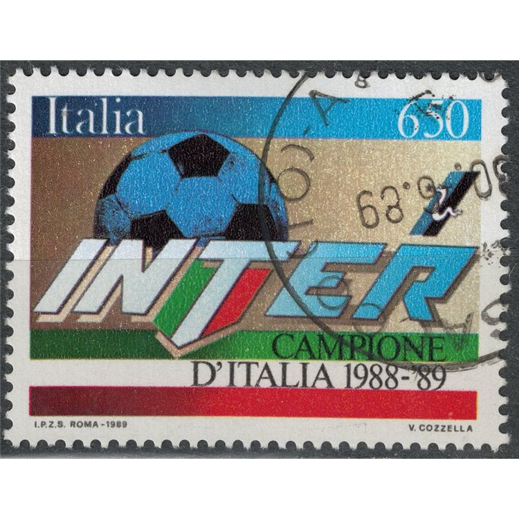 ITALY 1989 Inter champion of Italy us