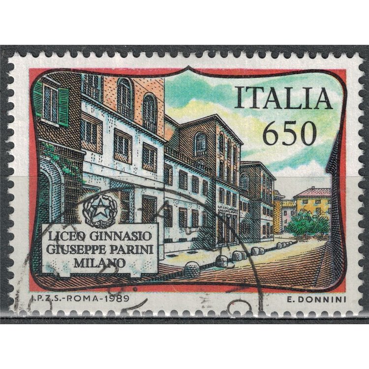 ITALY 1989 Giuseppe Parini High School us