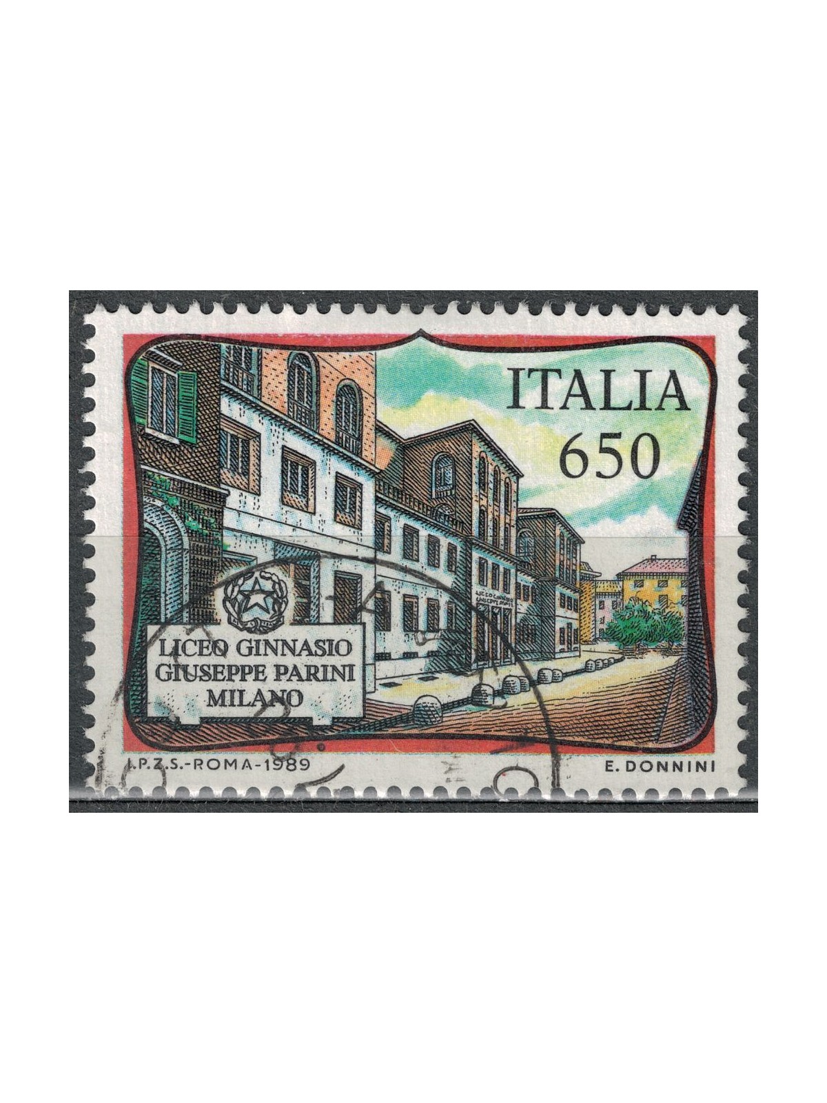 ITALY 1989 Giuseppe Parini High School us