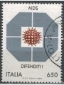 ITALY 1989 Fight against AIDS us