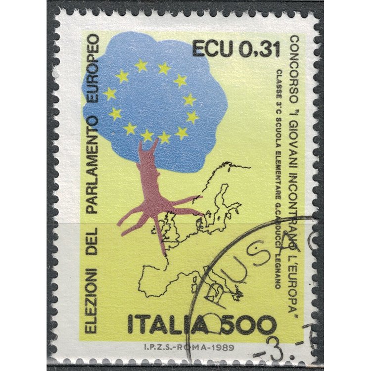 ITALY 1989 European Parliament us
