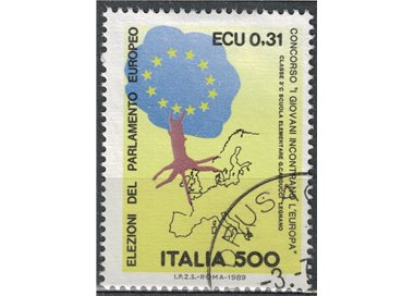 ITALY 1989 European Parliament us