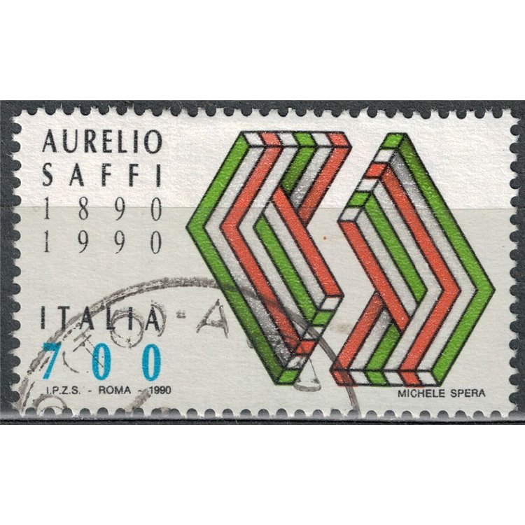 ITALY 1990 Aurelio Saffi us
