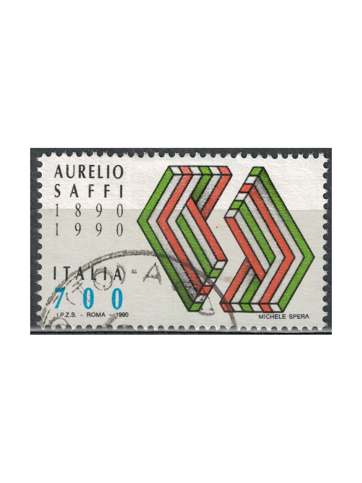 ITALIA 1990 Aurelio Saffi us