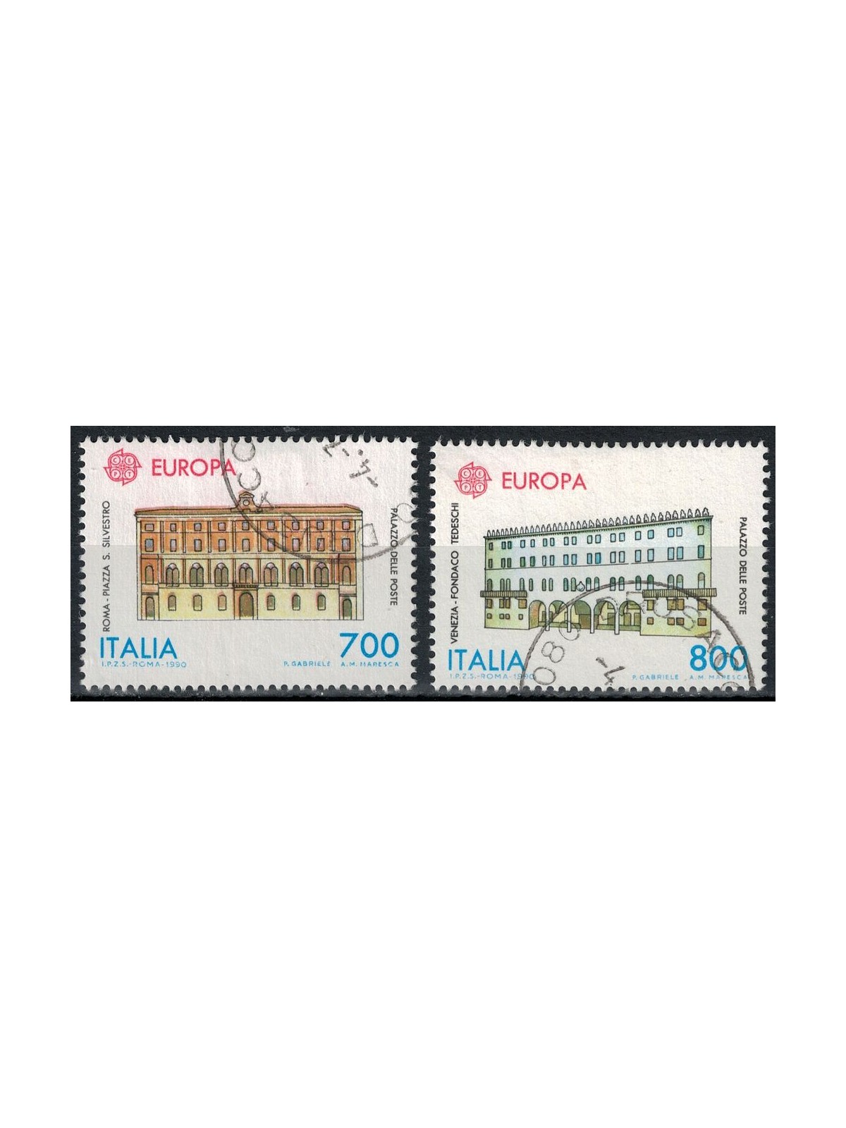 ITALIA 1990 Europa 2v us