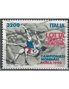 ITALIA 1990 Lotta greco romana us
