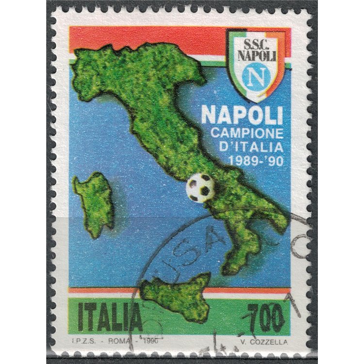 ITALY 1990 Napoli champion of Italy us