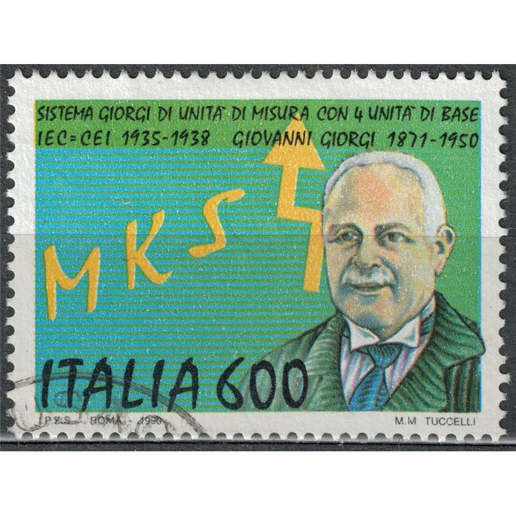 ITALIA 1990 Sistema MKS Giorgi us