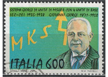 ITALIA 1990 Sistema MKS Giorgi us