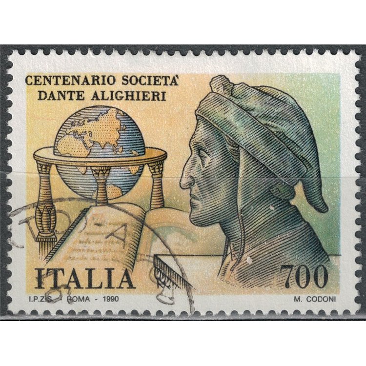 ITALIA 1990 Dante Alighieri us