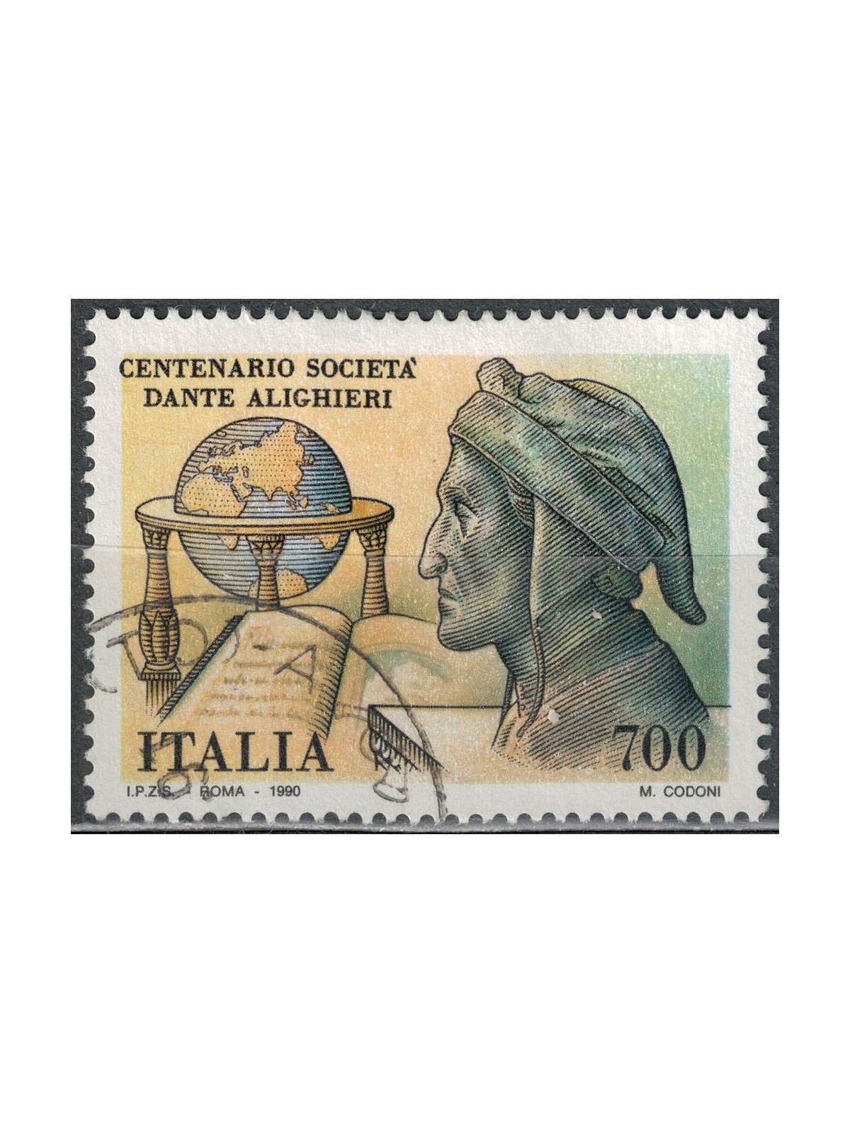 ITALIA 1990 Dante Alighieri us