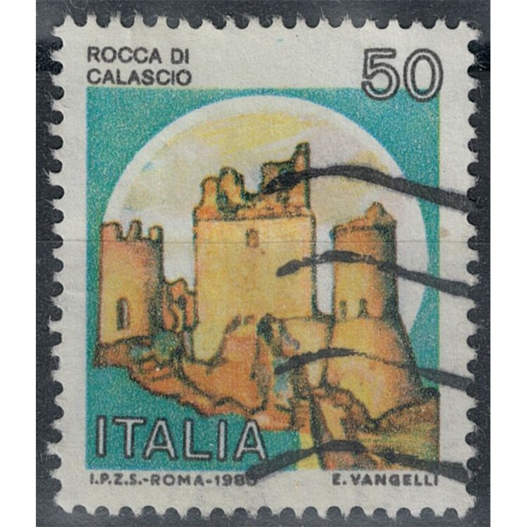 ITALY 1991 Castles of Italy, Rocca di Calascio us