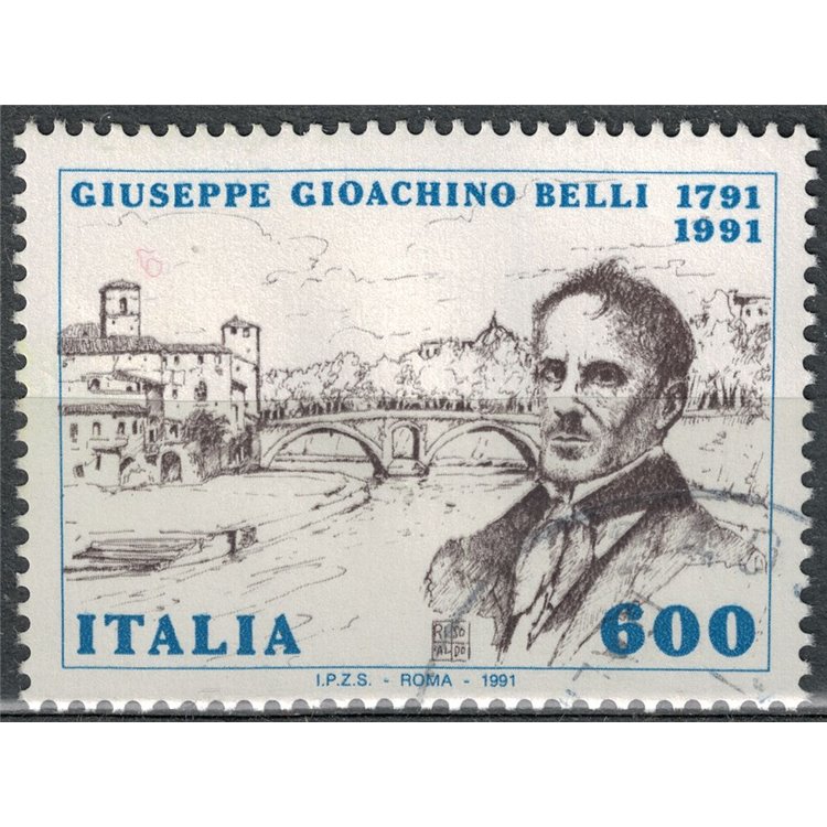 ITALY 1991 Gioacchino Belli us