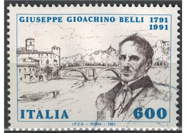 ITALY 1991 Gioacchino Belli us