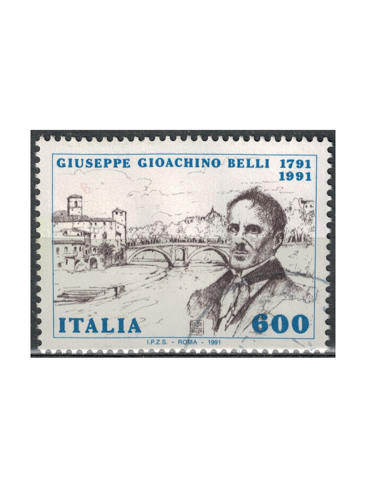 ITALY 1991 Gioacchino Belli us