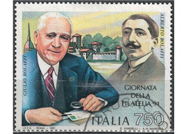 ITALY 1991 Philately Day, Bolaffi us