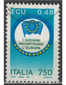 ITALIA 1991 Giovani verso l'Europa us