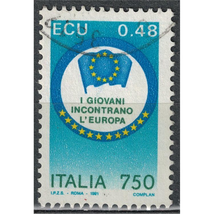 ITALIA 1991 Giovani verso l'Europa us