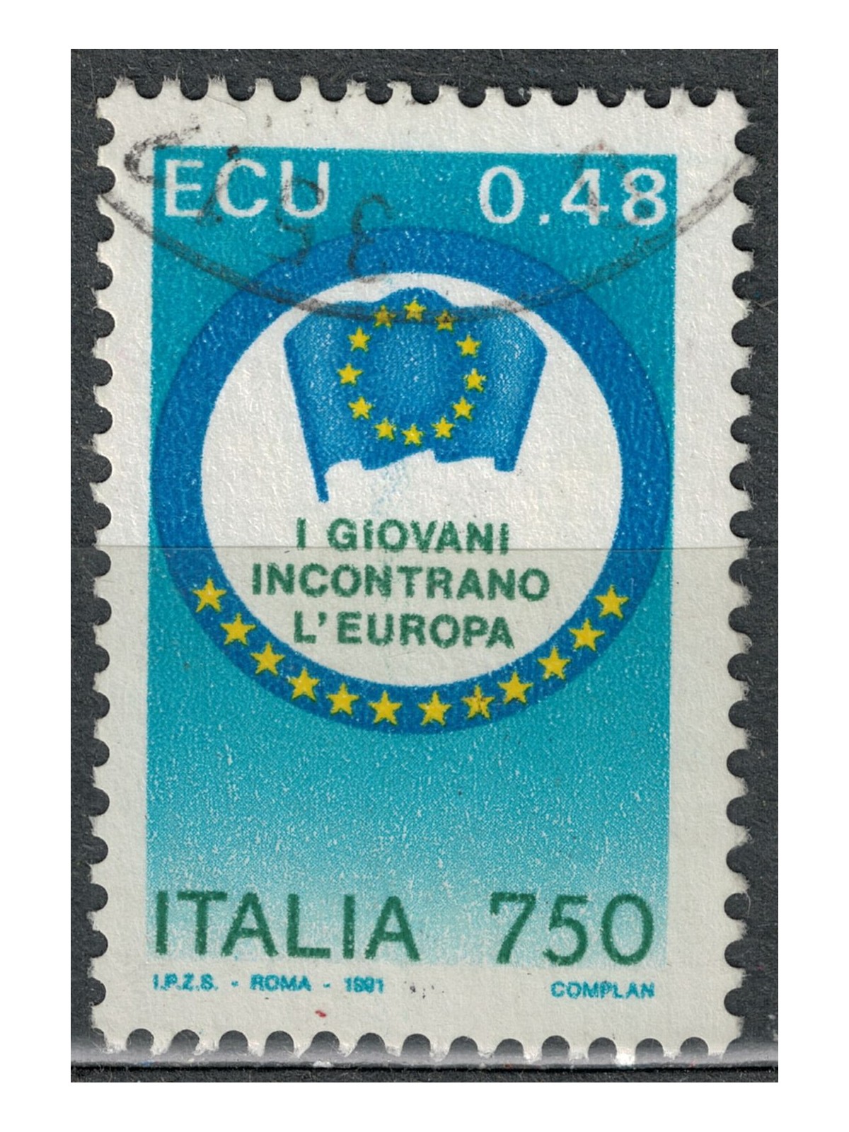 ITALY 1991 Young people towards Europe us
