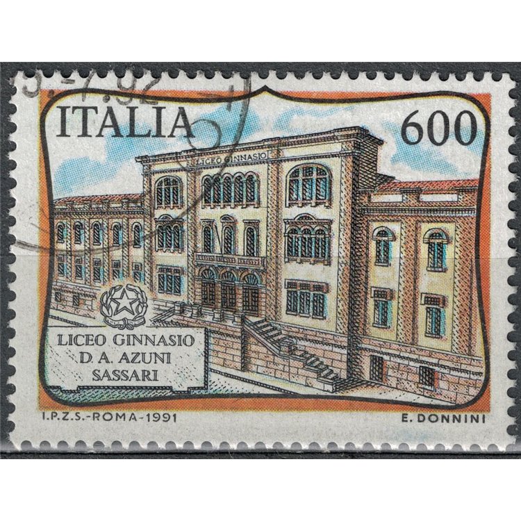 ITALY 1991 Azuni High School
