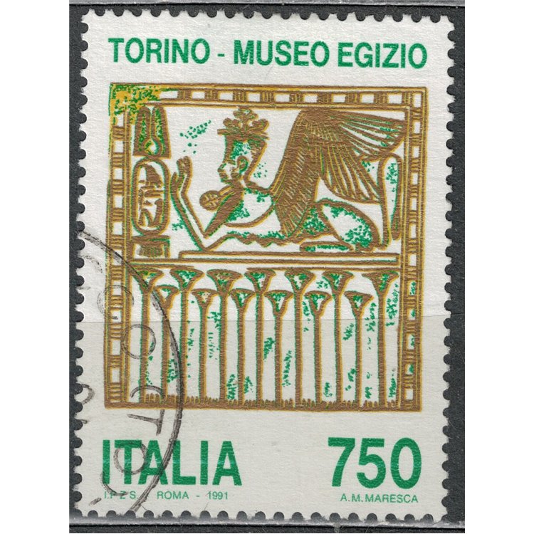 ITALIA 1991 Museo Egizio us