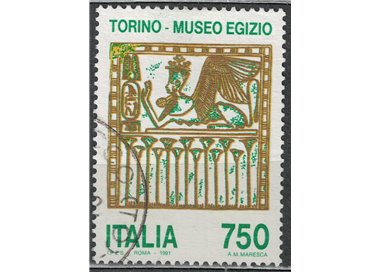 ITALY 1991 Egyptian Museum us