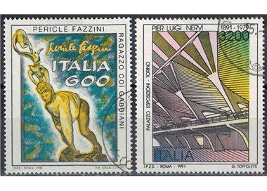 ITALIA 1991 Patrimonio artistico 2v us