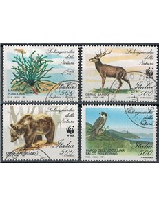 ITALY 1991 Safeguarding Nature 4v us