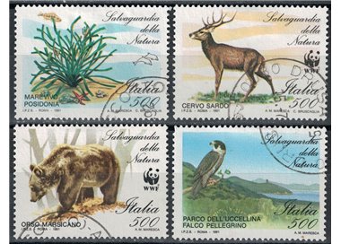 ITALY 1991 Safeguarding Nature 4v us