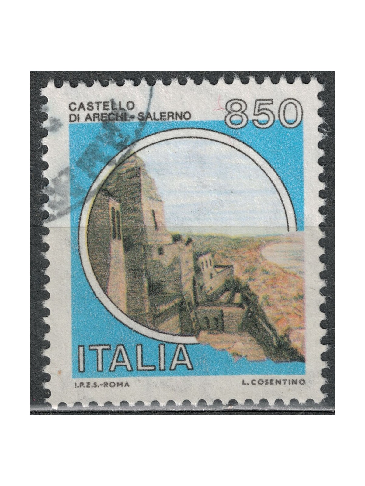 ITALIA 1992 Castello di Arechi us