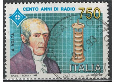 ITALY 1992 Centenary of US radio
