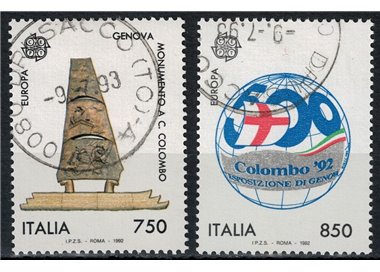 ITALIA 1992 Europa 2v us