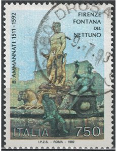ITALY 1992 Fountain of Neptune us
