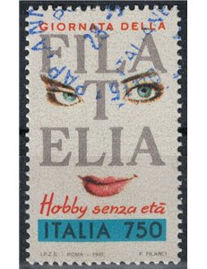 ITALY 1992 Philately Day (from booklet) us