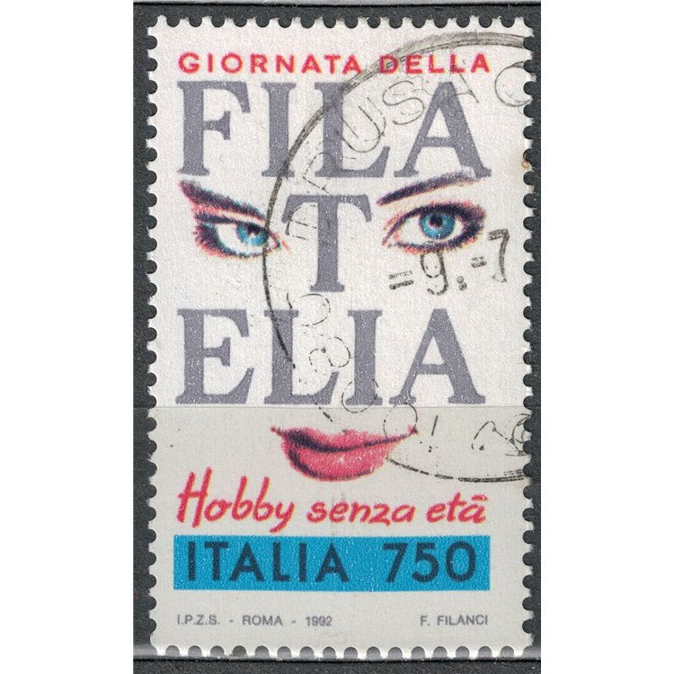ITALY 1992 US Philately Day