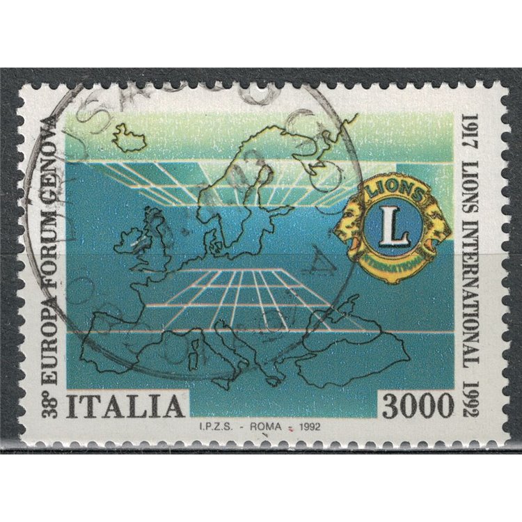 ITALIA 1992 Lions Club us