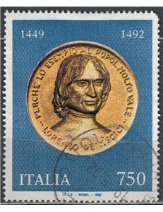 ITALY 1992 Lorenzo De' Medici us