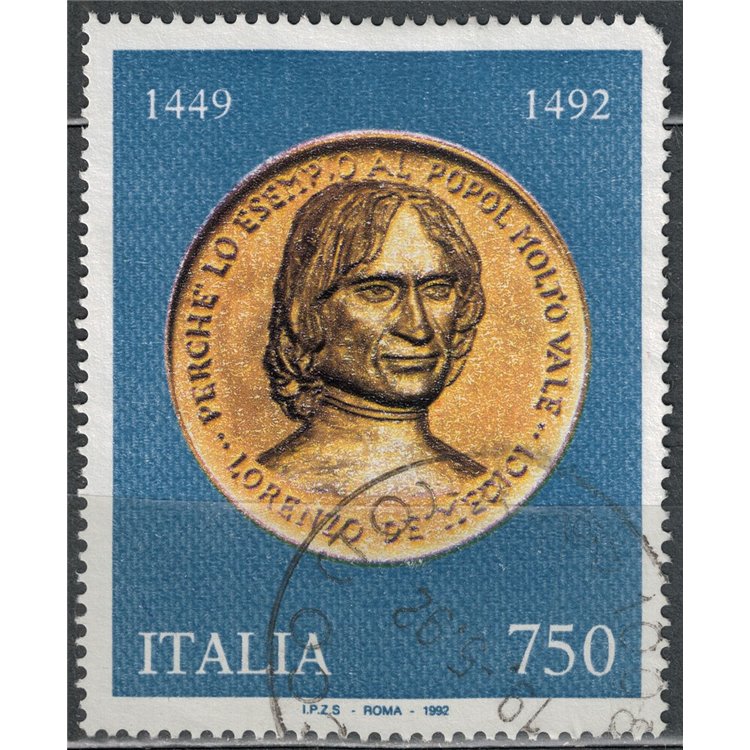 ITALIA 1992 Lorenzo De' Medici us